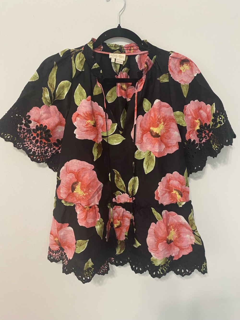 RARE Kate Spade X Madison Avenue Floral Blouse SZ S EUC
